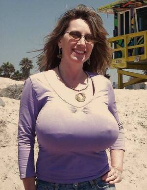 fat mature tits in sweater - Mature Big Boobs Tight Sweater