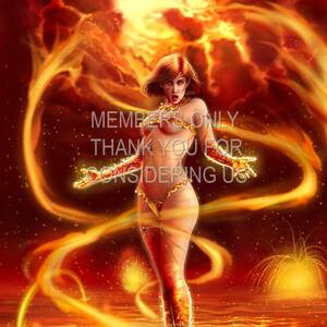 Fire Elemental Girl - Four elements - 69 photo