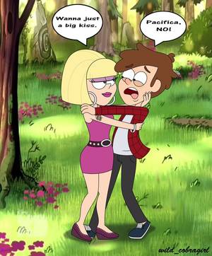 Disney Cartoon Porn Caption Gavaty Fall - Big Kiss by wild-cobragirl
