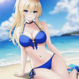 hot naked beach babes animated - I'd love to be a hot older girl you just fell in love with at the beach.  free hentai porno, xxx comics, rule34 nude art at HentaiLib.net