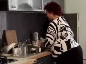 bbw mature kitchen - Mature BBW Kitchen Fuck : XXXBunker.com Porn Tube