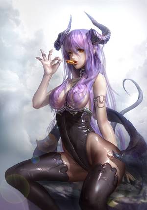 anime succubus slut - Unbetitelt â€” art-of-cg-girls: succubus by coldrim knight