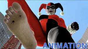 Harley Quinn Giantess Feet Porn - Giantess Harley Animation by Virgingamer76 on DeviantArt