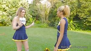 lesbian cheerleader sex videos - Lesbian cheerleaders fucking pom poms - Pornburst.xxx