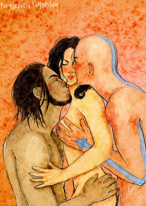 Mmf Threesome Cartoon Porn - Threesome MMF fuck with beautiful brunette doll