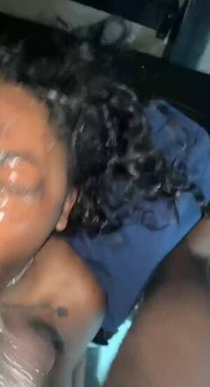 Ebony Sloppy Face Fuck - ðŸ”¥ Ebony Ebony Couple Face Fuck Hardcore Sloppy Throat Fuc...