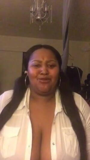 Bbw Cleavage Porn - Huge Black BBW sexy cleavage | xHamster