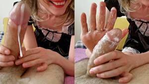 no stopping after cum - Ruined Orgasm | keep Jerking off after he CUM TWICE| have Fun with his  MILKING Cock - Sheila Moore - Pornhub.com