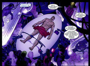 Captain America Bondage Porn - Tranetrax shares with us these scans featuring the Skrull Captain America,  before and after transformation from New Avengers #43.