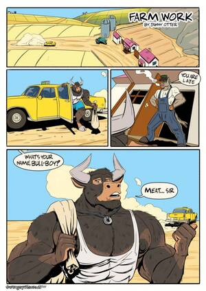 Farm Anal Comics - Page 1 | Tawny-Otter/Farm-Work | Gayfus - Gay Sex and Porn Comics