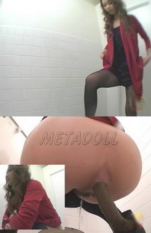 girl pooping voyeur cam - [E37-14] The hidden camera in a toilet of shopping center, cute