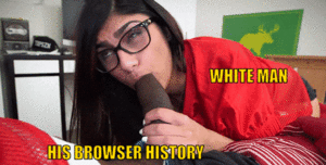 Arab Girl Caption Porn - Mia Khalifa sucks fat BBC Captions porn sissy caps beta IR gif captions -  Porn With Text