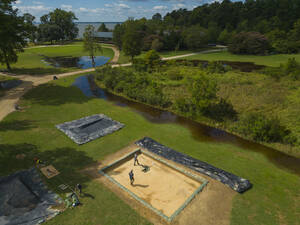 Girlsdoporn Ashley Han - Climate Change Threatens Colonial Jamestown and Its Buried Secrets -  Bloomberg