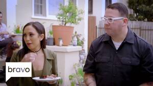 Cheryl Burke Porn - Going Off The Menu: Cheryl Burke and Graham Elliot Taste â€œSexyâ€ BBQ (Season  2, Episode 1) | Bravo - YouTube
