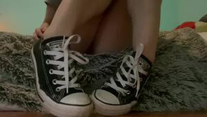 Converse Fetish Porn - Quickie JOI Jerk to my Converse - Pornhub.com
