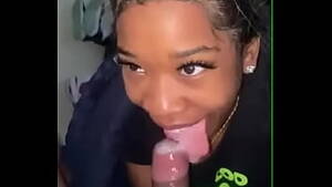 black girl fellatio - Free Black Girl Blowjob Porn | PornKai.com