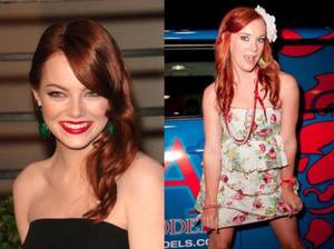 Emma Stone Porn Star - Famous Celebrities And Their Porn Star Doppelgangers Â» Emma Stone Dani  Jensen