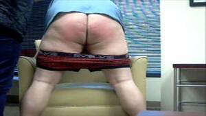 fm spanked bare asses - F/M spanking his bare ass - SpankingTube.com