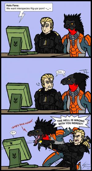 Kig Yar Porn - The fandom demands it by Scarface88 -- Fur Affinity [dot] net