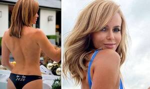 Amanda Holden Porn - Amanda Holden cooks roast dinner nude saying family are used to seeing her  with nothing on | Celebrity News | Showbiz & TV | Express.co.uk