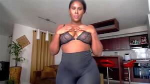 Leggings Ebony - Watch Leggings bra - Thong, Big Ass, Big Tits Porn - SpankBang