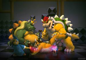 King Bowser Gay Porn - Rule34 - If it exists, there is porn of it / kahmari, bowser, kamek, king  koopa, koopa, magikoopa / 59842