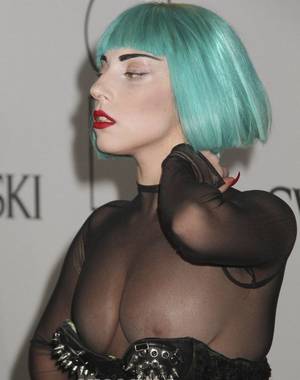 big long nipple lady gaga - lady gaga shows her nipples tits legs ass nude vagina slip and pussy lips  hanging out of her outfit with great cleavage and a thong