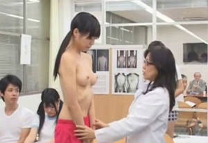 medical nudist - Forced medical ENF video â€“ humiliating public nude examination of college  girls, pt.1