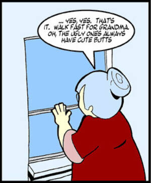 fat old lady murder - Dirty Old Woman - TV Tropes