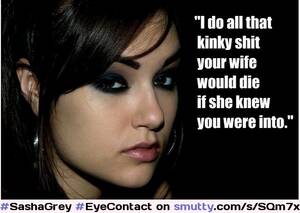 Hottest Porn Homewrecker Captions - SashaGrey #EyeContact #Porn #homewrecker #Cheating #Captions | smutty.com