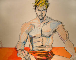 1950s Gay Porn Art - Exhibit Showcases The Erotic Beauty Of Vintage Gay Magazine Art (NSFW) |  HuffPost Entertainment