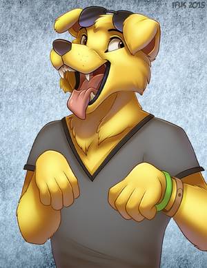 Ifus Furry Porn - e621 2015 5_fingers anthro bojack_horseman brown_eyes bust_portrait canine  clothed clothing dog eyewear eyewear_on_head front_view fur happy