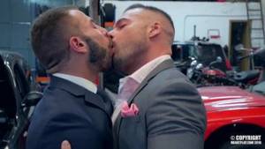 Hector Mechanic Porn Men At Play - executive gets fucked on pile of .