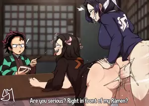 lesbians getting anal hentai - hentai demon slayer daki r34 anime sex anal porn, hot lesbians nezuko and  daki xxx