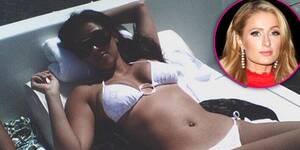 Kim Kardashian Paris Hilton Porn - Kim Kardashian Shares Another Nearly Nude Pic â€” Taken By Paris Hilton!