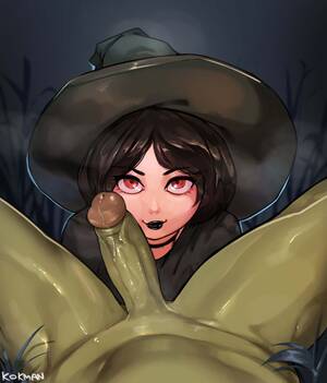 Funny Witch Cartoons Sex Comics - Femboy Witch x Orc comic porn | HD Porn Comics