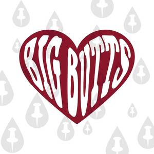 Funny Big Butt Porn - Big Butts Inside of Heart Funny Heart Buttocks Booty Love Porn Sticker  Bumper Decal Meme Cricut SVG - Etsy