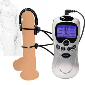 Male Estim Sex Toys - Amazon.com: Vilpory ESTIM Sex Penis Ring Acorn Cockring Silicone Penis  Glans Electrostimulation Stimulation Current Device for Delayed Ejaculation  Masturbation Orgasm Sex Toys for Men Couple : Health & Household