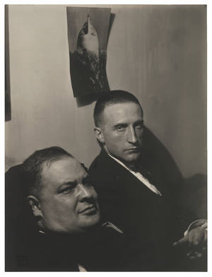 Naked American Dad Lisa Silver Porn - Man Ray, 1920, Three Heads (Joseph Stella and Marcel Duchamp, painting bust  portrait of Man Ray above Duchamp), gelatin silver print, 20.7 x 15.7 cm,  ...