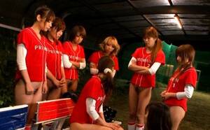 japanese nude baseball - Japanese AV Model playing baseball with girls :: JapaneseFlashers.com