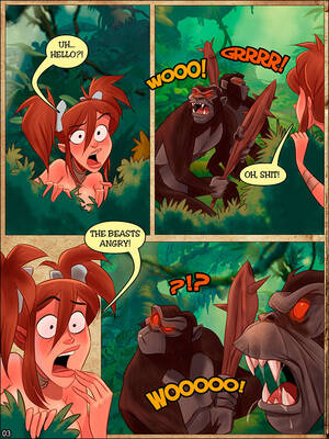 Jungle Book Porn Comics - Captured by the Beasts