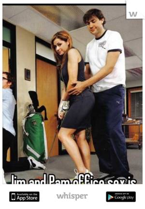 Captions Office Porn - Jim and Pam office sex is my dream porn