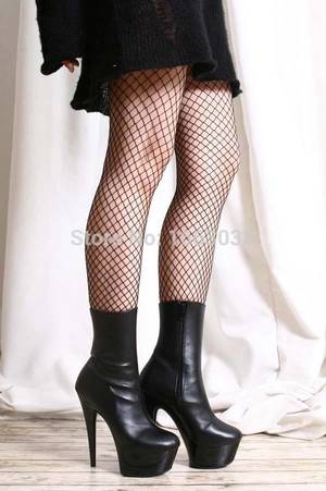 high black boots gets - New Arrival Hot 15 CM high heel black ankle boots, black fetish heels, 5 CM  high platform women brand boots-in Ankle Boots from Shoes on Aliexpress.com  ...