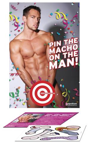 Bachelorette Gets Fucked At Party - Stagette fuck porn - Bachelorette party favors pin the macho on the man  game jpg 618x1000