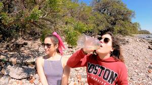 Drunk Belle - drinking pee with my best friend \