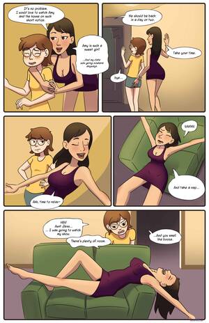 Cartoon Aunt Porn - aunt cousins and co hentai comics - Hentai 44