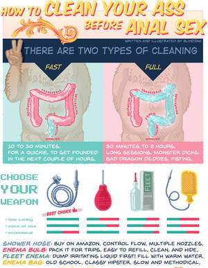 cleansing enema before anal - LET'S TALK ABOUT SEX: a practical guide to â€œcleaning outâ€ | food for the  joybody