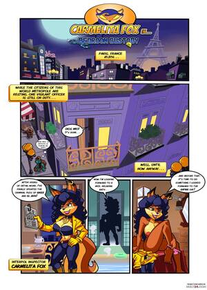 Carmelita Fox Furry Porn - Carmelita Fox in Bedroom Custody porn comic - the best cartoon porn comics,  Rule 34 | MULT34