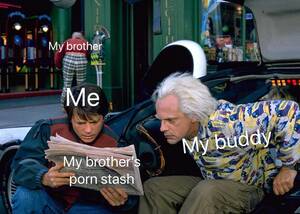 Back To The Future Does Porn - Back to the future memes are hot at the moment, so remember to get a slice  before it's all eaten up! Invest, invest, invest! : r/MemeEconomy