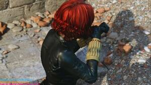 black widow nude cosplay shemale - Black Widow Revenge on She Hulk - Rule 34 Porn